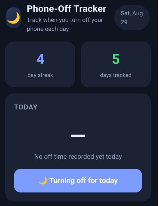 Streaks — app preview